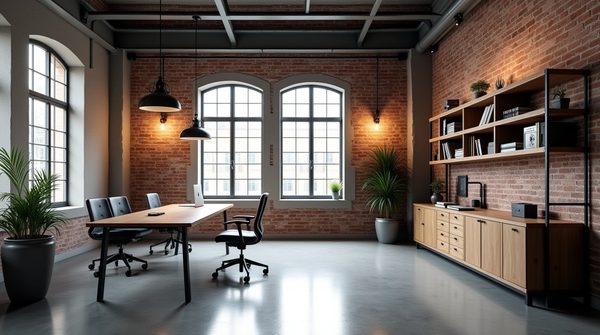 Créer un bureau industriel inspiré du design loft