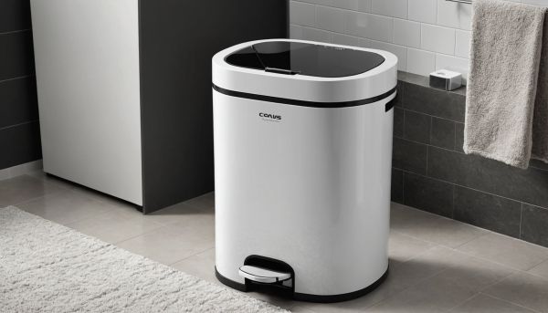 Des poubelles de salle de bain modernes et pratiques à découvrir