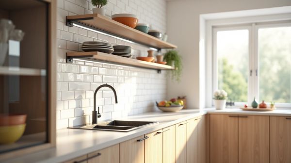 Organisez votre cuisine avec un porte serviette pratique et élégant