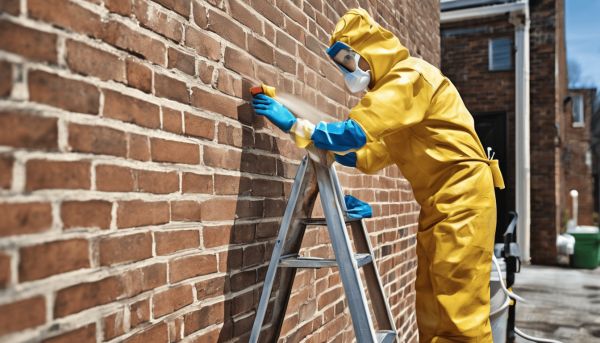 Réussir le nettoyage extérieur avec la javel pour gros travaux
